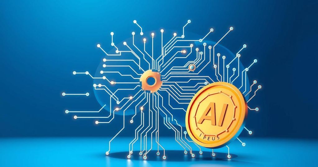 Next-gen AI model achieving success at math competition, showcasing intelligence and technology evolution.